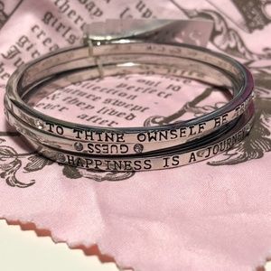 GUESS Triple Bangle Bracelet